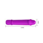 10 Fonksiyonlu Teknolojik Dildo Vibratör - Emily