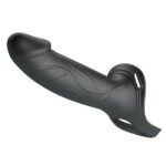 16,8 cm Belden Bağlamalı İçi Boş 4,2 cm Dolgulu Strapon Penis - Landon