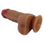 17,3 cm Realistik Vantuzlu Dildo Penis - Curtis
