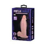 19 cm Pompalı Büyüyen Realistik Penis Anal Vajinal Dildo Mastürbatör