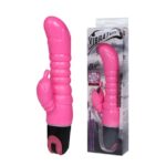 23 cm G-Spot Jel Dokuya Sahip Titreşimli Vibratör