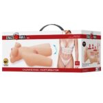 3 Boyutlu İki İşlevli Yarım Vücut Anal Vajinal Silikon Seksi Manken - Mia