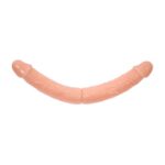 36 cm Çift Taraflı Realistik Dildo Anal Vajinal Penis