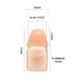 2,5 cm Uzatmalı Penis Kılıfı