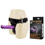 Belden Bağlamalı Çift Taraflı Strapon Dildo