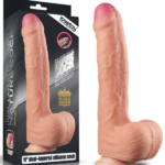 Censan 11 İnç Dual Layer Platinum Silicone Cock