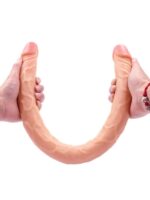 Censan Ten Rengi 55 cm Çift Taraflı Dildo Model No:1034