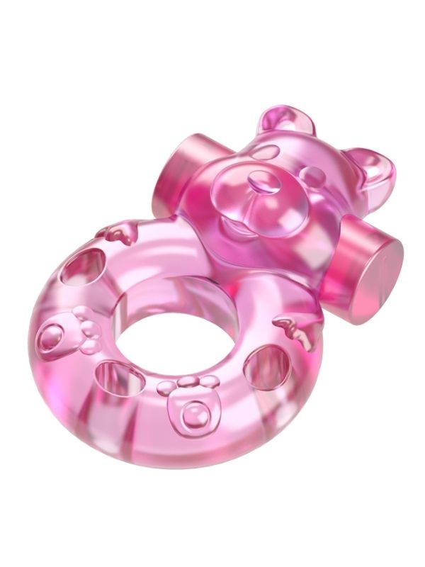 Censan Titreşimli Penis Halkası Sweet Bear