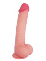 Censan Ultra Gerçekçi 24 Cm Kıkırdaklı Dildo