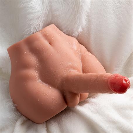 Gerçekçi Yapıda Realistik İleri Geri Hareketli 17,5 cm Penisli Erkek Vücut - Peel
