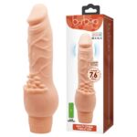 Güçlü Titreşimli 19,5 cm Realistik Vibratör Gerçekci Penis Dildo