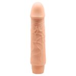 Güçlü Titreşimli 19,5 cm Realistik Vibratör Gerçekci Penis Dildo
