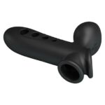 Hava Yastıklı Premium Zenci Rengi Silikon Penis Kılıfı - Crane