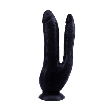 iki-uclu-vantuzlu-realistik-catal-dild-463c-.jpg İki Uçlu Vantuzlu Realistik Çatal Zenci Dildo Penis