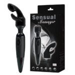 Klitoral Uyarıcılı G-Spot Anal Vajinal Vibratör