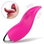 Klitoris Uyarıcı Dil Şeklinde Oral Vibratör