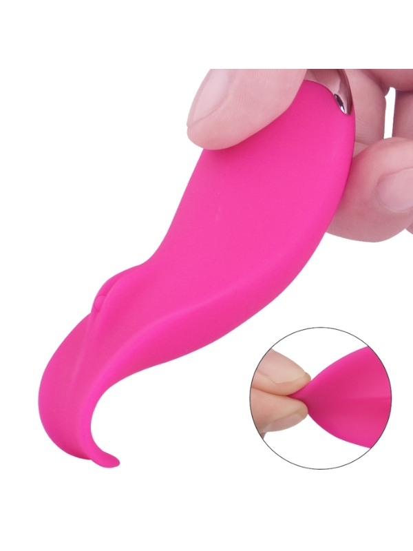 Klitoris Uyarıcı Dil Şeklinde Oral Vibratör