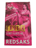 RedSaks Zaman Kum Saati Çiftler Oyunu – 1 Dakikalık Tutku ve Eğlence Görev Kartlarıyla Romantik Oyun Seti