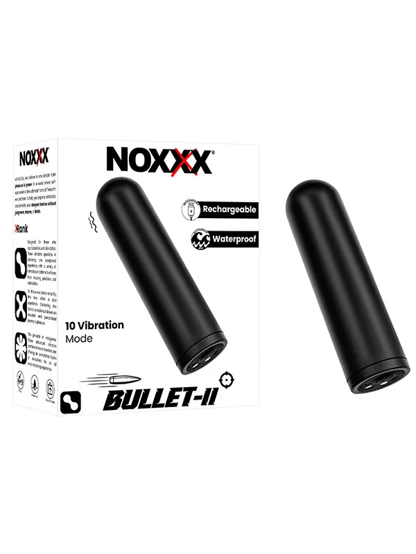 NOXXX Bullet-2 Şarjlı Mini Vibratör NOXXX Bullet-2 Şarjlı Mini Vibratör