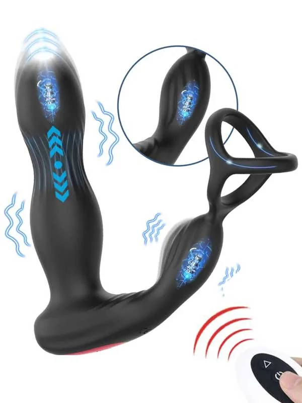 NOXXX Titan İleri Geri Hareketli Halkalı Anal Vibratör