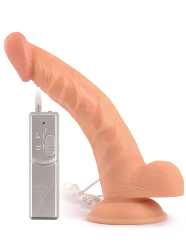 9” Eğik Titreşimli Realistik Penis 23 cm 9” Eğik Titreşimli Realistik Penis 23 cm