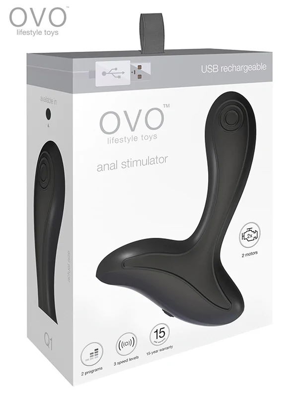 OVO Şarjlı Anal Vibratör Q1