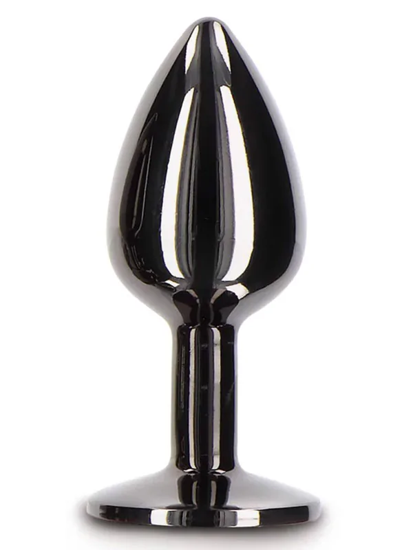 NOXXX Siyah Alüminyum Anal Plug Küçük