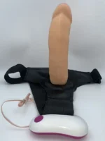 NOXXX Belden Bağlamalı Titreşimli İçi Boş Realistik Penis 21 cm