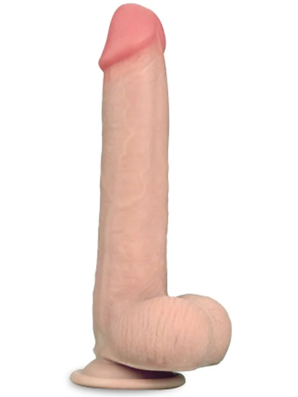 Kayar Derili Çift Katmanlı Realistik Dildo 23 cm