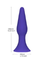 NOXXX Funbums 3'lü Anal Plug Seti – Mavi