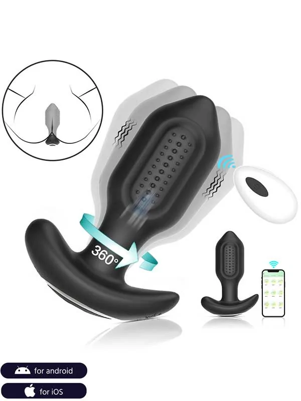 NOXXX A-Heros BUDD Uzaktan Kumandalı 360° Anal Plug