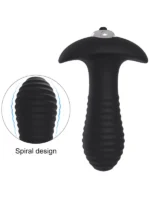 Giyilebilir Titreşimli Spiral Butt Plug