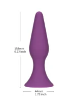 NOXXX Funbums 3'lü Anal Plug Seti – Mor