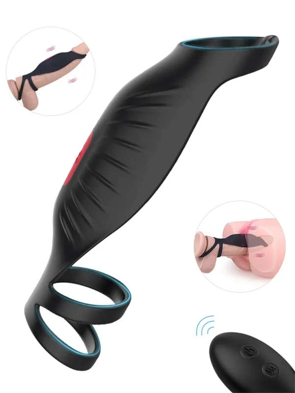 Nightring Uzaktan Kumandalı Penis Kılıfı Vibratör
