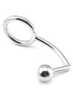 Çelik Penis Halkalı Anal Plug