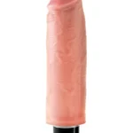 King Cock 6'' Stiffy Titreşimli Vibratör Ten 15.5 cm