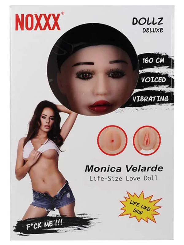 NOXXX Monica Velarde Realistik 3 İşlevli Bebek