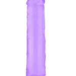 8.5" Realistik Mor Jel Dildo 21.5 cm