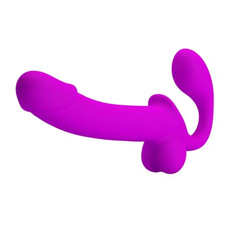 Su Fışkırtmalı Çift Taraflı G-Spot Strapon Penis - Kelpie