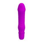 10 Titreşim Özellikli Vibratör Mor 13.5 cm