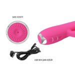 USB Şarjlı 3 Emme ve 12 Titreşim Fonksiyonlu 19,8 cm Teknolojik Vibratör- Regina
