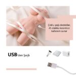 USB'den Manyetik Şarjlı Titreşim Fonksiyonlu Realistik Yarım Vücut - Kosey Pussy