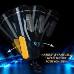 USB'den Şarjlı 3cm İleri Geri & Sağ Sol Titreşim Fonksiyonlu Realistik Masturbatör - Aneemun