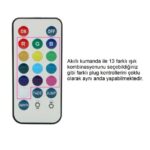 Uzaktan Kumandalı Led Işıklı Küçük Boy Çelik Anal Plug