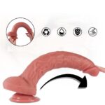 Yeni Nesil Büyük Boy 28,9 cm Realistik Dildo Penis